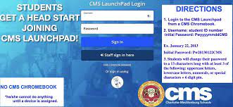 Students Set Up Your CMS Launchpad This Year!